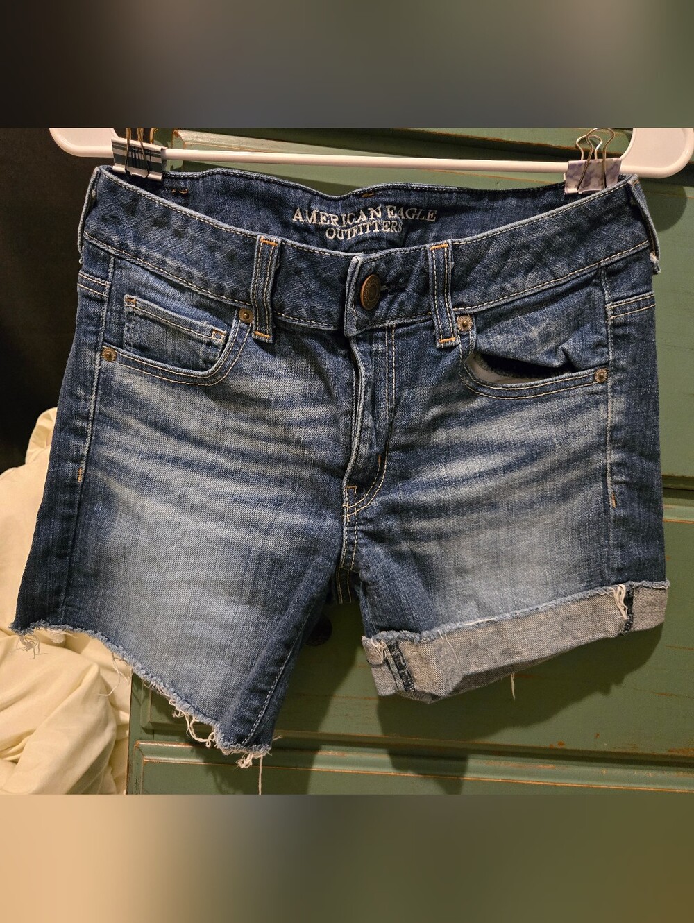 American Eagle Stretch Denim Mid-Rise